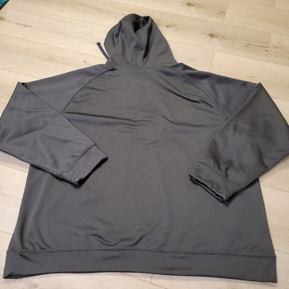 Gray University of Michigan Wolverines Proedge Hooded Sweatshirt Sz XL - Picture 5 of 5